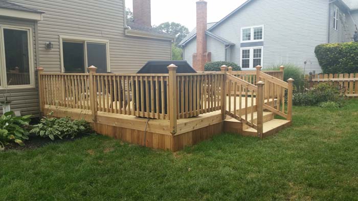 Wood deck design 26